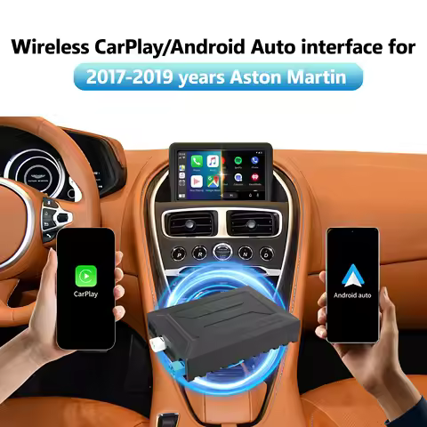 Wireless CarPlay Android Auto Interface for Aston Martin 2017-2019 NTG5.0 System Retrofit Module