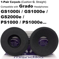 misodiko Foam Earpads Replacement for Grado GS1000i, GS1000e, GS2000e, PS1000, PS1000e Headphones (C