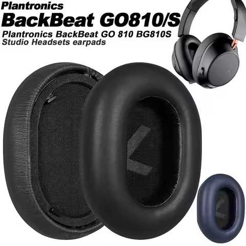 Earphone pads For Plantronics BackBeat GO 810 BG810S replacement Earpads headphones Earmuffs Soft Me