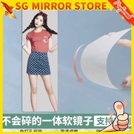 mirror full length/acrylic mirror/soft mirror/wall mirror/full length mirror/mirror sticker ECXA