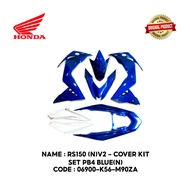 HONDA RS150R RS 150 RS150 Coverset Cover Set PB4 Blue 06900-K56-M90ZA