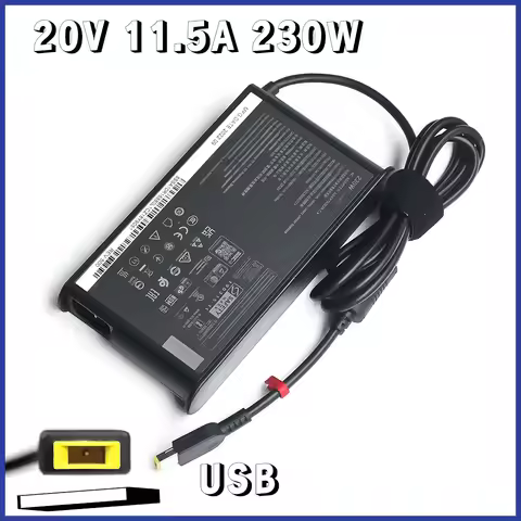 ADL230SCC3A 230W 20V 11.5A AC Adapter For Lenovo 5IMH05H 81Y6 THINKPAD T540P W540 P71 Y7000P Y900 P7