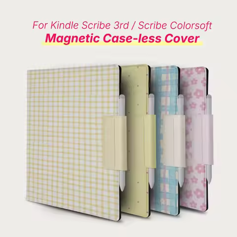 Murmole Vintage Newspaper Case suit for Kindle Scribe 3rd Gen 11" Scribe Colorsoft 11" Magnetic Smar