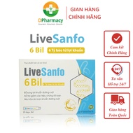 LiveSanfo 6 Bil Probiotics, supplement 6 billion probiotic spores, improve constipation, diarrhea, f