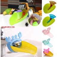 〔 Handwashing Auxiliary B6E] Children Style Sink Extender Cartoon Faucet Toddler Device Crab Europea