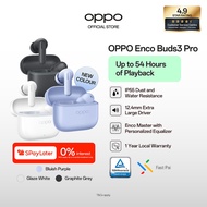 OPPO Enco Buds3 Pro True Wireless Earbuds | 12.4mm Extra Large Driver | IP55 Dust & Water Resistant 