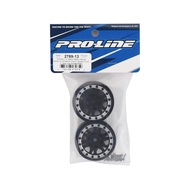 ProLine Impulse 1.9" Bead-Loc Wheels (Black/Silver) (2) PRO276913