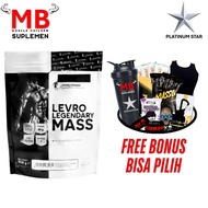 Kevin Levrone Legendary Mass 2 lbs Levro 908 grams 2lbs 2lb lb 908grams gr gram Protein Gainer Gold 
