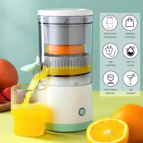 Portable Juice Juice Extractor Fully Automatic Fruit Household Juicer Automatic Orange Lemon Juice U