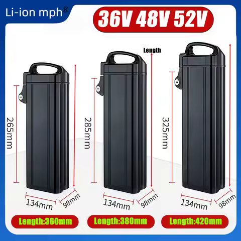 36V 48V 52V Mainland China New 18650 Li-ion Foldable self-propelled low discharge 40AH Battery For T