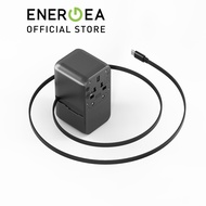 ENERGEA TravelWorld Adapter GaN85 with 80cm type C Cable 3C1A 85W