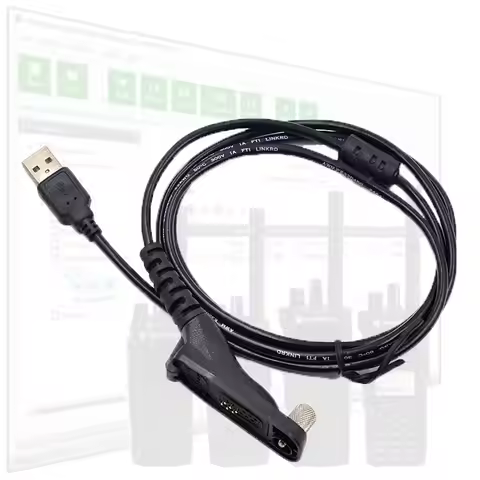 USB Programming Cable for Motorola DP4400/DP4401/DP4600/DP4601/DP4800/DP4801/DGP6150/DGP8550/P8260/ 