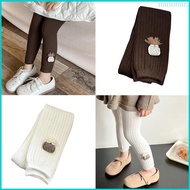 Nan Soft and Cozy Kids Tights Fleece Tights Warm Tights for Height Range 120-130cm