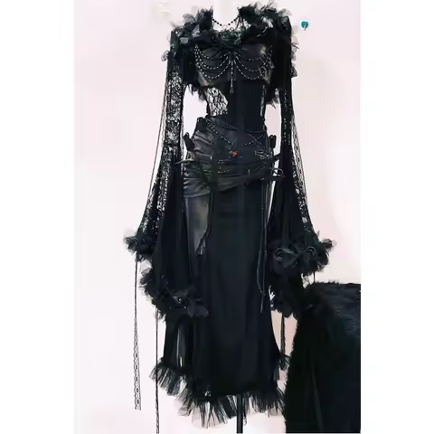 Gothic dress Gothic dress y2k dress harajuku dress Unique dress vintage dress y2k clothes gothic clo