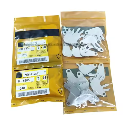 10 Keys 8H5306 8H-5306 8398 for CAT For Caterpillar Master Disconnect Key 931B 931C 933 933C 935B 93