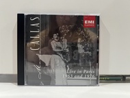 1 CD MUSIC ซีดีเพลงสากล EMI  LIVE IN PARIS 1963 &amp; 1976 CALLAS PRÊTRE TATE (B18D172)