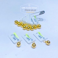 EMAS 375 LOCENG BELL TAMBAH KAT RANTAI TANGAN KAKI 375 GOLD ACCESSORIES