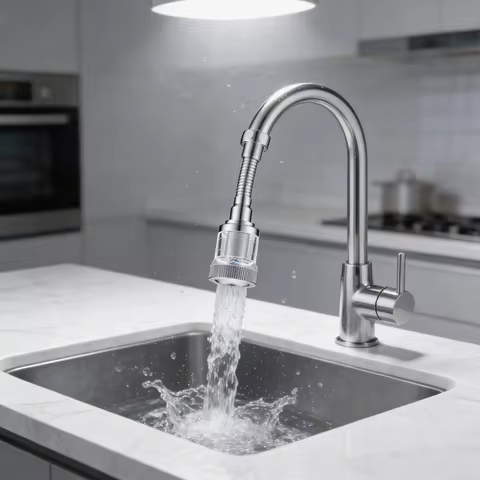 Kitchen Faucet Extender Splash Guard Rotatable Water Filter With Turbo Boost Water Faucet Extender A