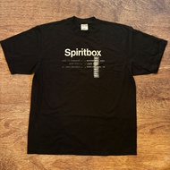 OFFICIAL SPIRITBOX TRACLIST THE LODGE EVENT BLACKkaos band Original merchandise