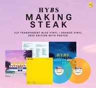(現) Hybs : Making Steaks 藍膠黑膠唱片 泰國樂隊 transparent blue orange 2025 version vinyl LP