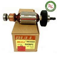 MESIN Bull Armature Armature for Hitachi DH26PB DH26PC concrete drilling machine