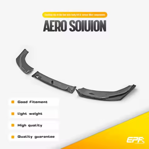 For Fairlady Z 370Z Z34 Nismo Bumper Front bottom lip for 370Z NISM front bumper Lip spoiler Car bum