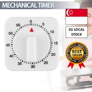 [SG FREE 🚚]1 Hour 60 Mins Mechanical Kitchen Cooking Timer Game Alarm Count Down Timer