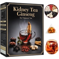 KidneyTea-GinsengSixTreasureTeaforMen&Women,HerbalGinsengTeaBagsforLiver7PreciousIngredientsFormula,