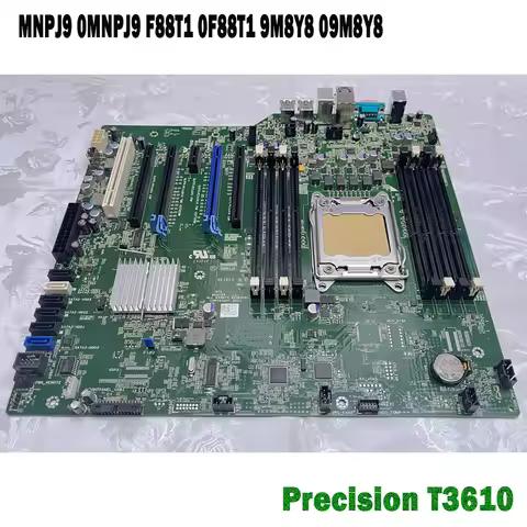 100% Working For DELL Precision T3610 X79 Server Motherboard LGA2011 Fully Tested MNPJ9 0MNPJ9 F88T1