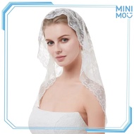Mantila Catholic Veil Made of Soft Material for Catholic Worship Activities Misa Mantila Veil Prayer