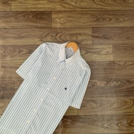 KEMEJA BROOKS BROTHERS Branded Vintage Short Stripe Sleeve Shirt