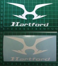 [PWTW] 哈特佛機車 HARTFORD 哈特佛 割字 機車貼紙 反光貼紙 改裝貼紙 防水貼紙 貼紙