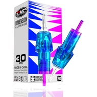 CNC 30 Pcs Tattoo Cartridges Needles Disposable Mixed #10 Bugpin Round Liner #12 Standard 3RL 5RL 7R