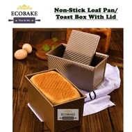 Non Stick Loaf Pan Toast Box With Lid 450g Toast Box Loaf Tin Bread Pan Toast Mold/Acuan Roti Rectan