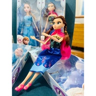 Frozen doll figma doll toy Anna Elsa (with hinge) Elsa Anna berbi figure