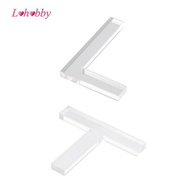 Lohobby of Stamps Acrylic Stamping Pad Ruler Rubber Stamp Coloring Board Location for Drawing, Chop