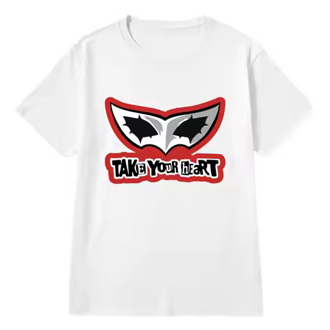 Camisetas Persona 3 4 5 JOKER Gaming Shirt Video Games P-5ona Graphic T Shirts Igor Tarot Morgana Iz