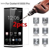 2pcs Tempered Glass For Oukitel K10000 K6000 Pro Screen Protector Cover Film