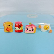 DND Jam Bread Resin Charm Toys Cream Glue Phone Case Hair Clip Handcraft Diy Accessories 树脂 果酱 面包 奶油