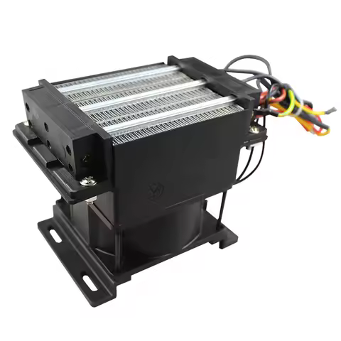 220V 400W 500W 750W AC Thermostatic Electric Heater PTC Fan Heater Incubator Industrial Heating Elem