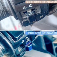 Suitable for Suzuki Scooter Front Color QS125T-3/3A/4/4B/4C/Motorcycle Headlight Modification Button
