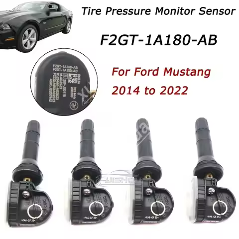 TPMS F2GT-1A180-AB Tire Pressure Sensor 4PCS F2GZ1A189A Fits For Ford Mustang 2014-10 to 2022-10 315
