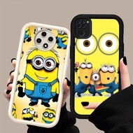 HW-6 Charming Minions Shockproof Silicone Casing for Xiaomi Redmi Note poco 8 M2 9S 9 Pro Max