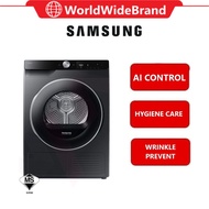 Samsung 9 kg Heat Pump Front‑Load Dryer DV90T6240LB/FQ Smart, Energy‑Efficient Laundry Appliance