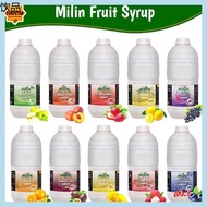 fruit juice ⊿Fruit Tea Syrup Millin 2.5kg Lychee  Green Apple  Mango  Blueberry  Lemon  Strawberry☂