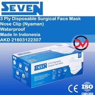 Seven Masker Medis 3Ply 1Karton 50Box New Stock