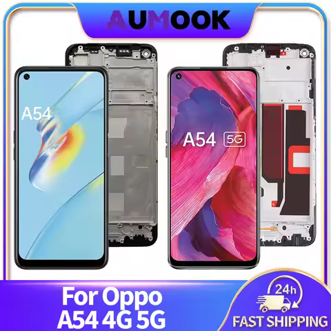 IPS LCD Display For Oppo A54 4G 5G CPH2239 CPH2195 OPG02 LCD Touch Screen Digitizer Assembly With Fr