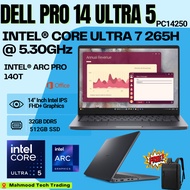 Dell Pro 14 PC14250 Laptop | Intel Core Ultra 5 235H | 14” AI PC Business Laptop | Win11 Pro | Light