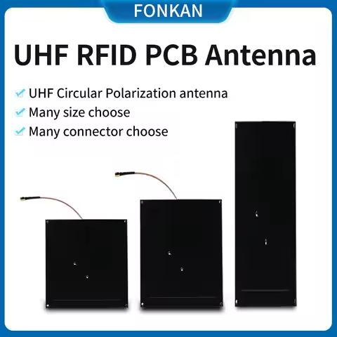 UHF RFID Antenna 3dbi 5dbi Gain Circular Polarization Antenna SMA Female Connector RFID UHF PCB Ante