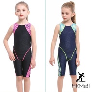 Girls One-Piece Professional Competition Swimsuit Girl Swimwear Kids Training Swimming Racing 9PPW 0